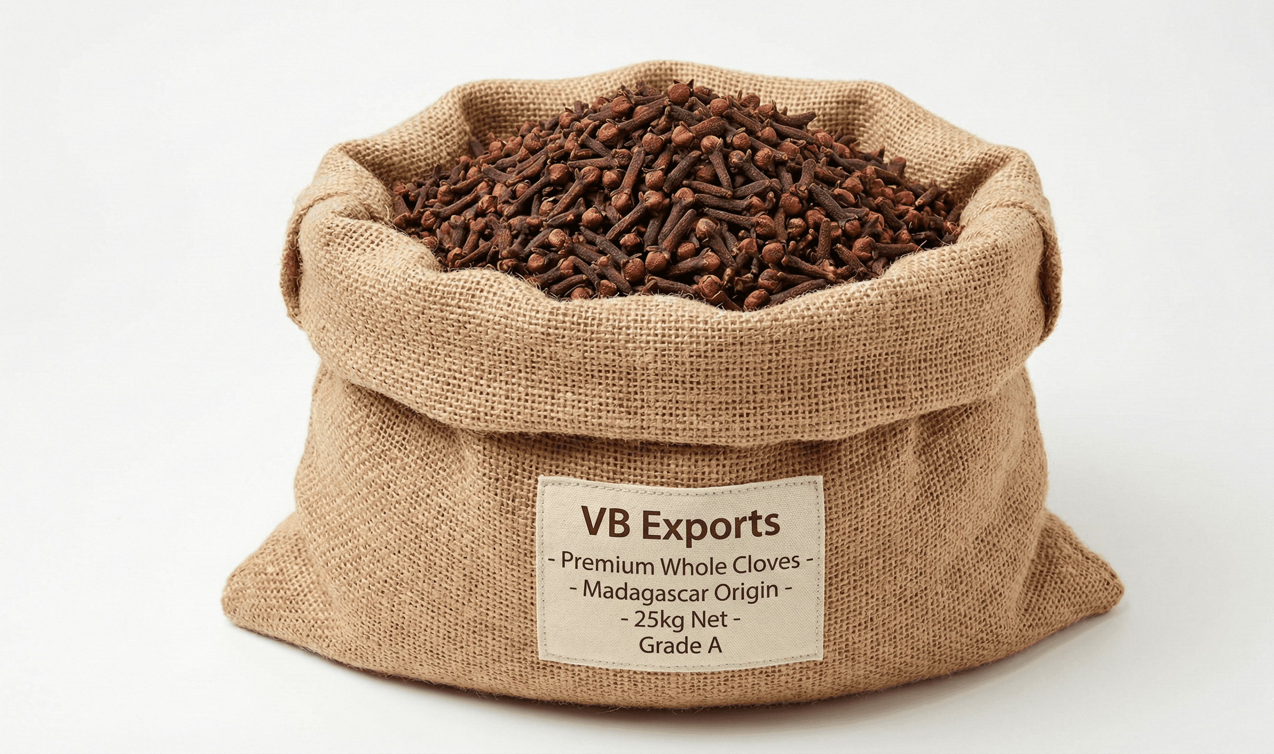 Premium Cloves Whole - Aromatic Spices - FSSAI Certified Export Quality - Indian Spice Supplier | VB Exports